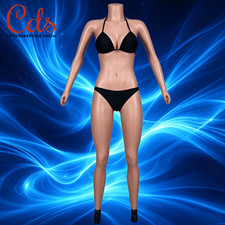 Silicone Bodysuit Breast Forms C/G Cup Fake Vagina Hip Shaping Female Body Suit