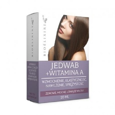 5903829094234 BIOELIXIRE Silk+Vitamin A nawilżający jedwab do włosów z witaminą 