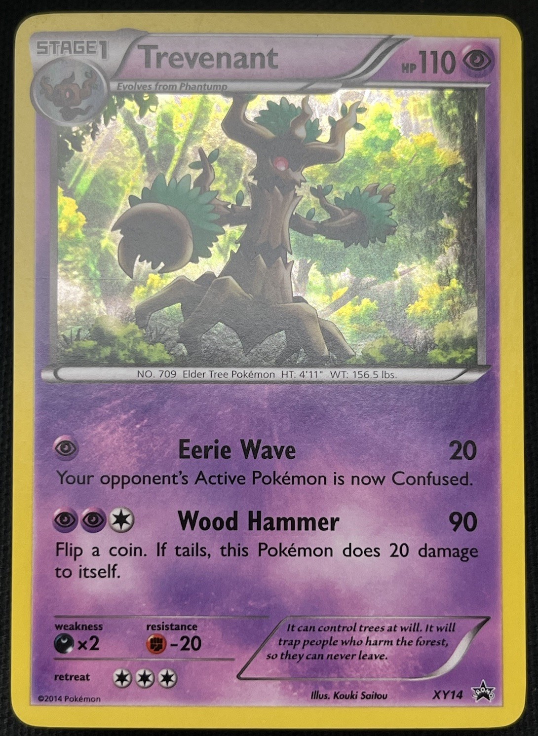 Trevenant - XY14 - Holo Rare Promo - Pokemon XY Promos - Pokémon - LP