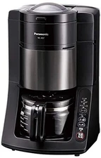 Panasonic NC-A57-K Fully Automatic Coffee Maker with Mill Black from Japan