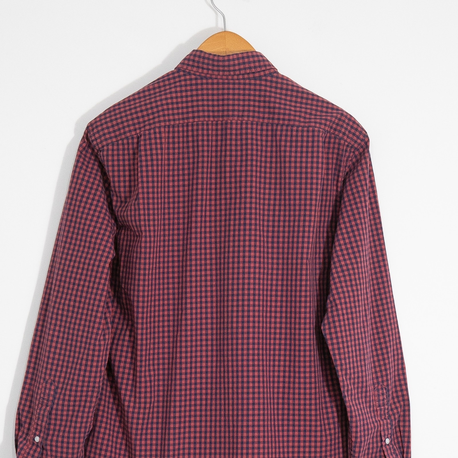 J.Crew Gingham Pattern Button Up Oxford Shirt Men… - image 7