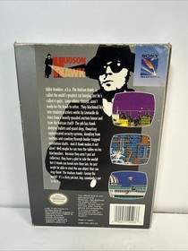 Carro y caja Nintendo NES Hudson Hawk sin manual