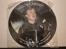 Paul McCartney INTERVIEW PICTURE DISC-BAK 2003 England  Mint