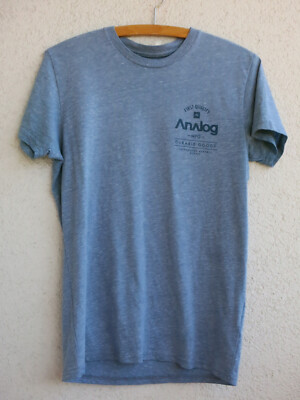gebraucht T-Shirt - ANALOG Burton Design Unlikely Futures - Größe S Blau meliert