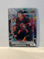 Zack Ostapchuk 2024-25 Upper Deck Rookie Commemorative Class Insert Card # RC18