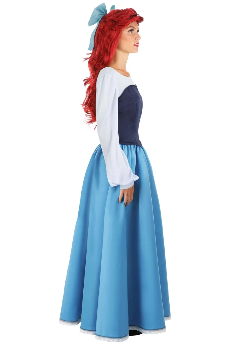 ariel in blue dress