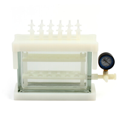 For Lab Laboratory 12 Position Solid Phase Extraction Vacuum SPE Manifold e