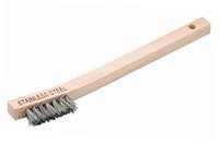 191220 Welders' Toothbrush, 6-7/8 X 1/2, Wooden Handle Stainless Steel Wire, 191220 Welders' Toothbrush, 6-7/8 X 1/2, Wooden Handle Stainless Steel Wire,