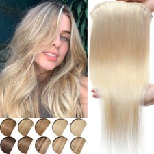 CLEARANCE 100 Real Human Hair Extensions Clip In Remy Hair/8PCS Full Head Blond