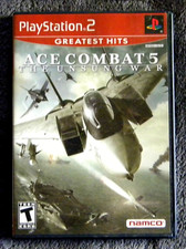 PS2 Ace Combat 5 The Unsung War 2004 PlayStation Greatest Hits Great Cond ATARI