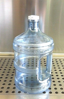 1 Gal Gallon Quality Polycarbonate Plastic Bottle Handle Cap Drinking Water USA