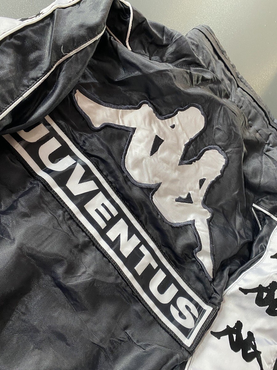 RARE 90s Kappa Juventus FC Serie A Zip Up Track Jacket New RARE 90s Kappa Juventus FC Serie A Zip Up Track Jacket New