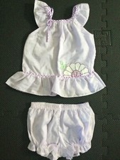 Vintage light Purple / Mauve Toddler 3T T-3 Sleeveless Summer Dress 70's 80s