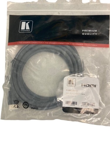 Kramer C-HM/HM-10 High Speed HDMI Cable 3 m.  High Quality Cable - Picture 1 of 2