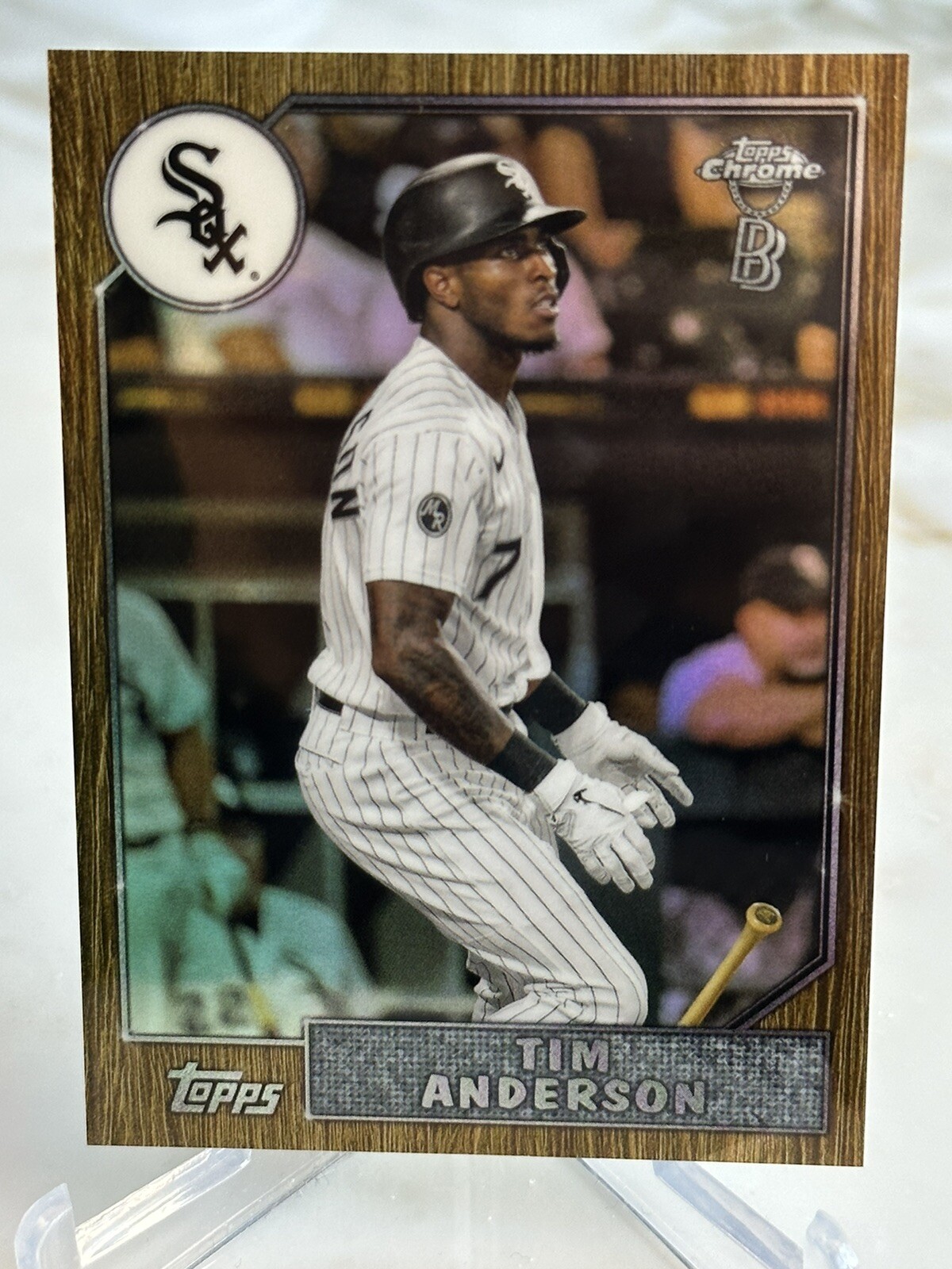2022 Topps Chrome Ben Baller TIM ANDERSON 1987 Gold Refractor SP /50 #87BC-14
