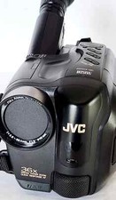 JVC GR-AXM25U Compact VHS Handheld Video Recorder  Extras WORKS Nice  