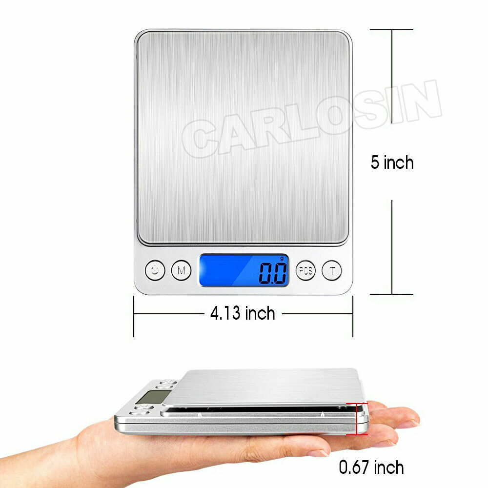 Kitchen Scales 0.1g3kg Food Digital LCD Electronic Balance Weight