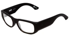 SPY Optics Genre Designer Reading Glasses Matte Black Oval 54mm