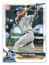 2018 Bowman Draft #BD-83 Kevon Jackson