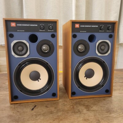 【極美品】JBL MODEL 4312M II COMPACT MONITOR JBL 4312M II (4312M 2) Compact 3 Way Monitor Speaker Pair