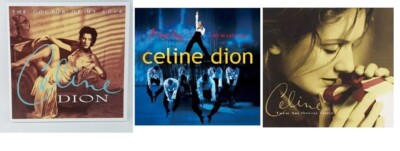 3 Celine Dion CDs The Colour of My Love/A New Day/These are Special Times/NEW