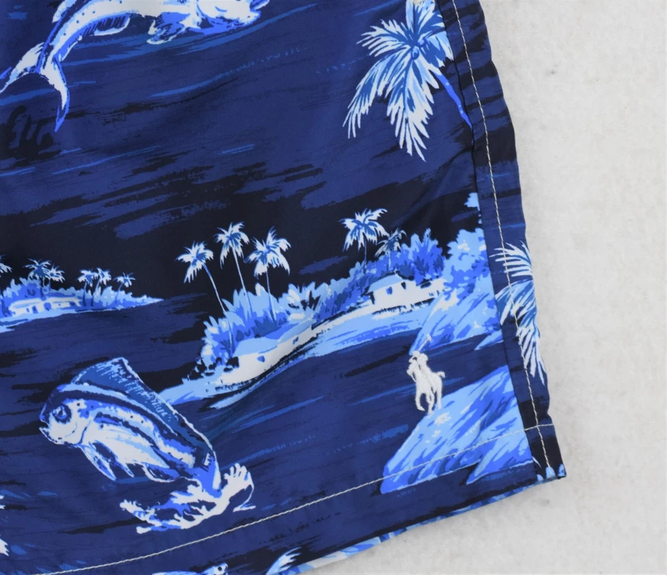 Polo Ralph Lauren Bañador Calzoncillos Natación Pantalones Cortos Estampado Tropical XL NUEVO CON ETIQUETAS Foto 2 de 4