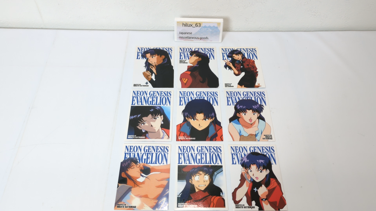 Misato katsuragi GR37～45 1st Neon Genesis Evangelion CARDDASS