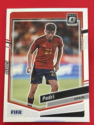 PEDRI 2023 DONRUSS SOCCER OPTIC PRIZM SILVER #52 SPAIN