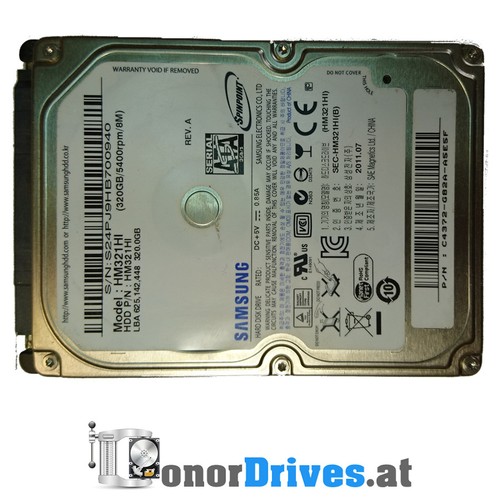 Samsung  HM321HI - 320 GB - SATA - PCB BF41-00315A 05 Rev. 02*