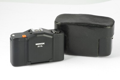 MINOX 35 GL VINTAGE CAMERA Color Minotar 1:2.8 35mm Film Point Shot TESTED OK