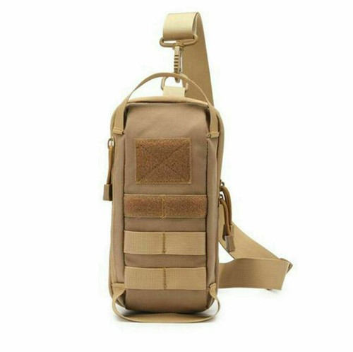 New Military Shoulder Chest Bag Tactical Backpack Hiking Camping Army Rucksack - Picture 2 of 15