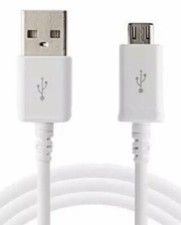 Micro USB Cable - 3 Feet - USB-A To Micro USB - White