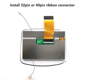 Game Boy Advance LAMINATED IPS Kit Backlit  V5 3.0 NO SOLDER + Shell Gameboy GBA