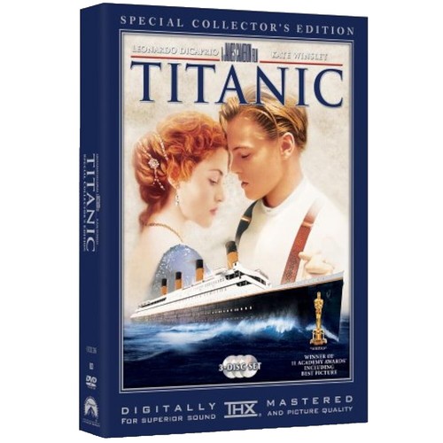 Titanic 1997 (DVD, 2004) (Bilingual) Romance James Cameron Kate
