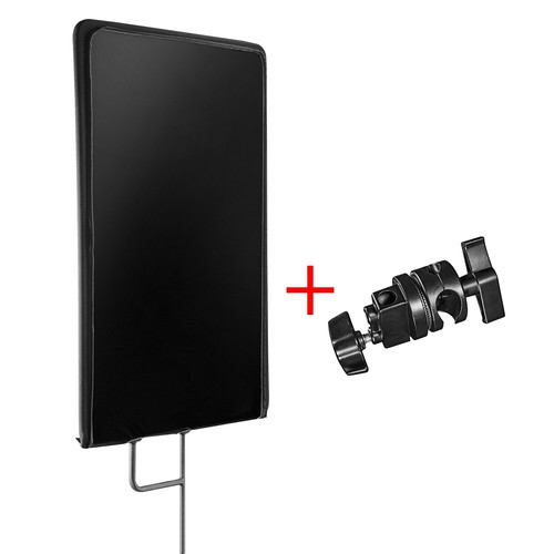 Walimex pro Panneau réflecteur 4en1 60x75cm + pince - Photo 4/5