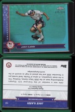 2024 Topps Chrome Olympics US Aqua Refractor #124 Jake Ilardi /199