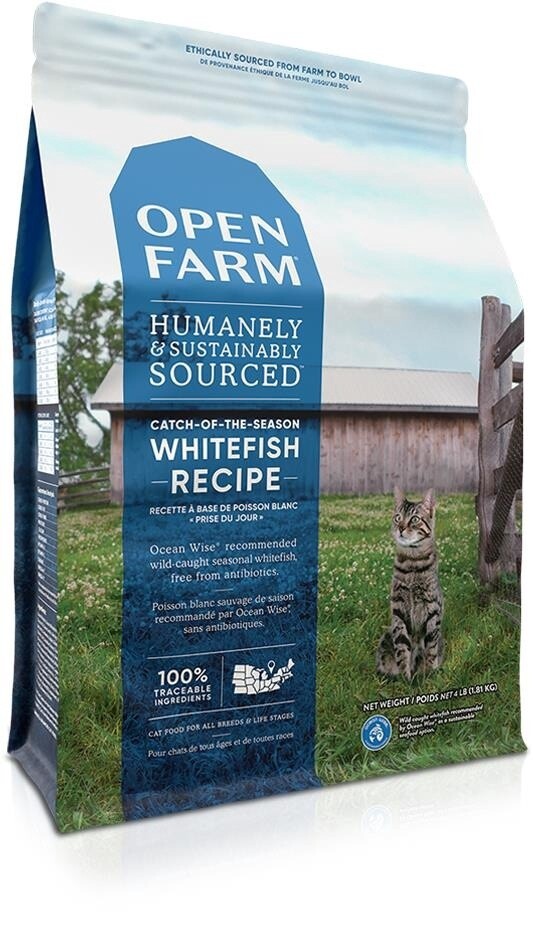 Open Farm Catch of the Season Whitefish Grain Free for Cats 4lb