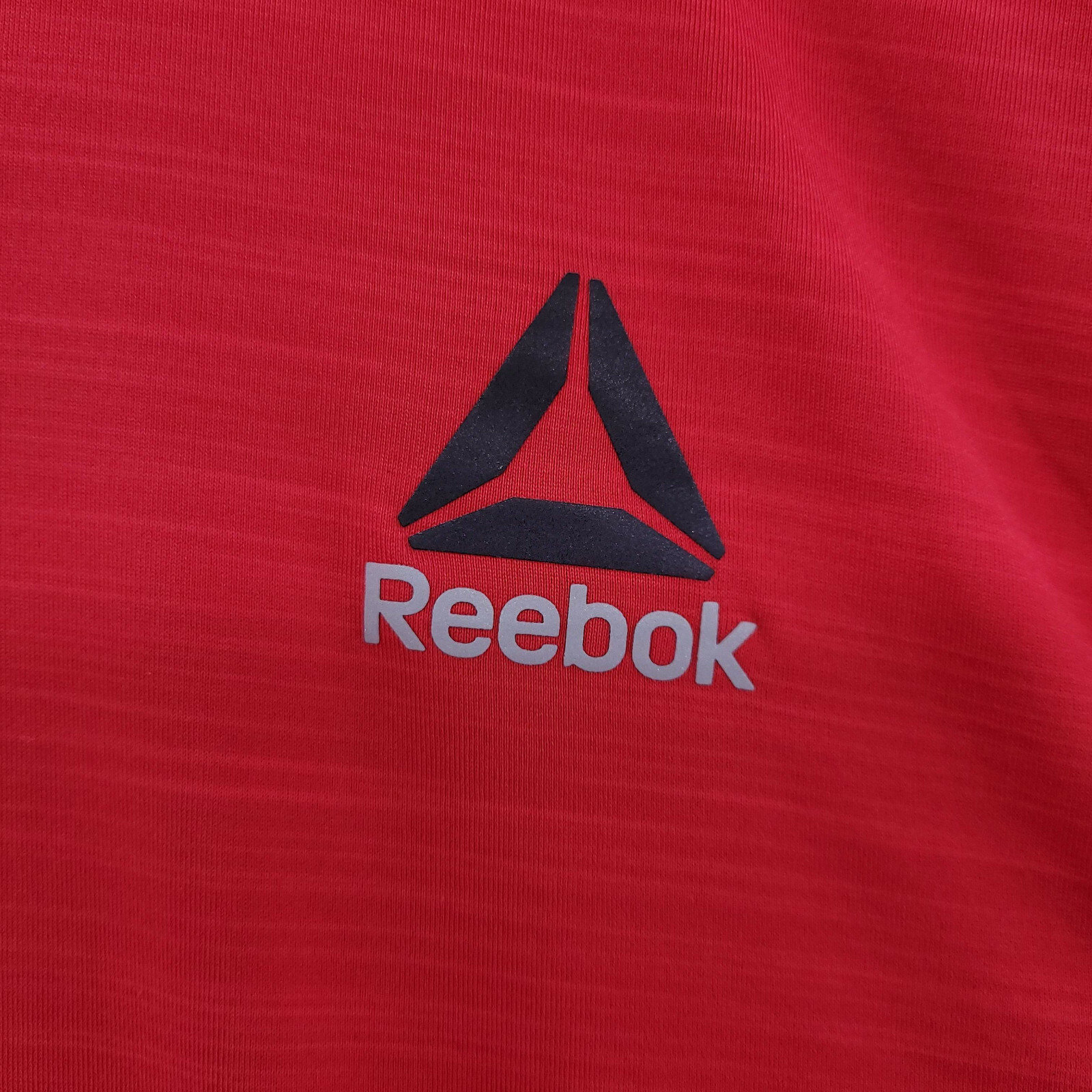 Reebok Speedwick ActiveChill Men's Size L Solid Red Crew-Neck Athletic T-Shirt thumbnail 3