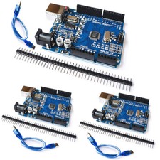 3pcs Development Board ATmega328P ATMEGA16U2  USB Cable For Arduino UNO R3 USA
