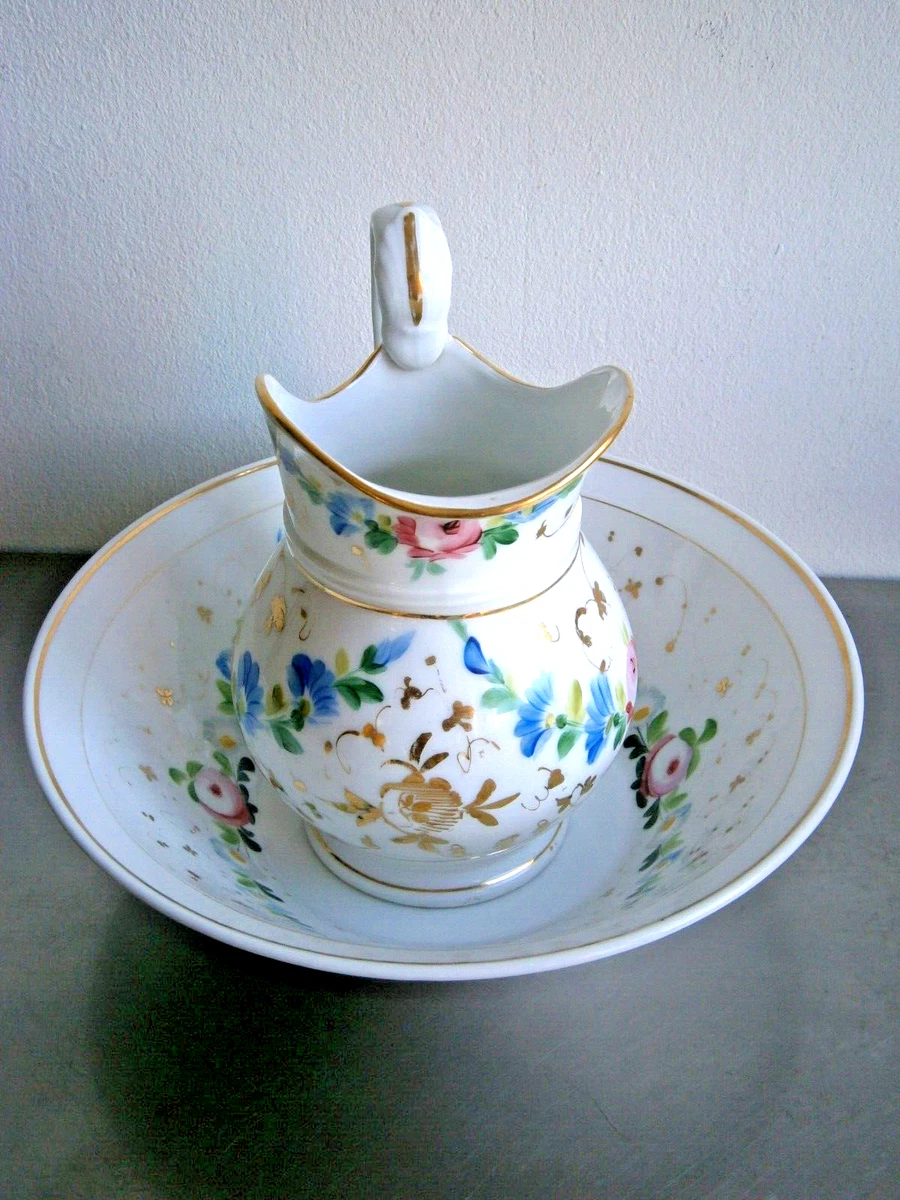 Théière décoration Or et Oiseau