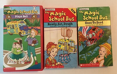 Magic School Bus (VHS) Lot of 3 Videos from Scholastic - Tested | eBay