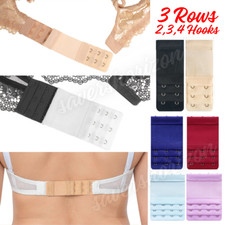 3ROW 2,3,4Hook Bra Extender Bra Strap Strapless Underwear Maternity Bra Extender