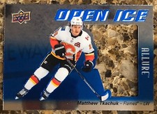 Matthew Tkachuk 2019-20 UD Allure Open Ice Calgary Flames