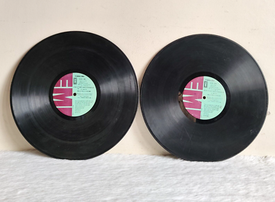 1977 Vintage EMI Mughal-E-Azam Story & Songs Two Gramophone Record