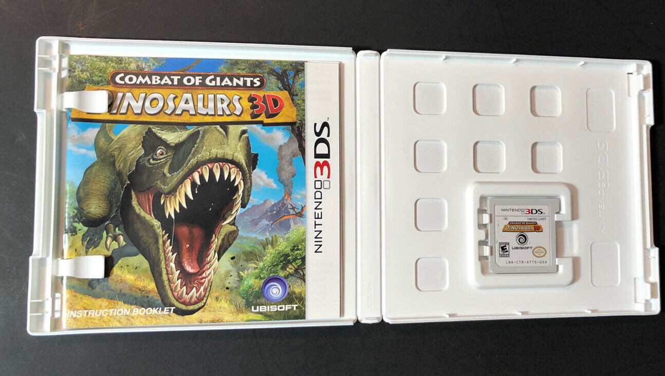 Jogo Combat of Giants: Dinosaurs 3D - 3DS - MeuGameUsado