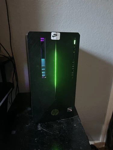 HP Pavilion Gaming PC Desktop Computer, AMD Ryzen 5 2400G,