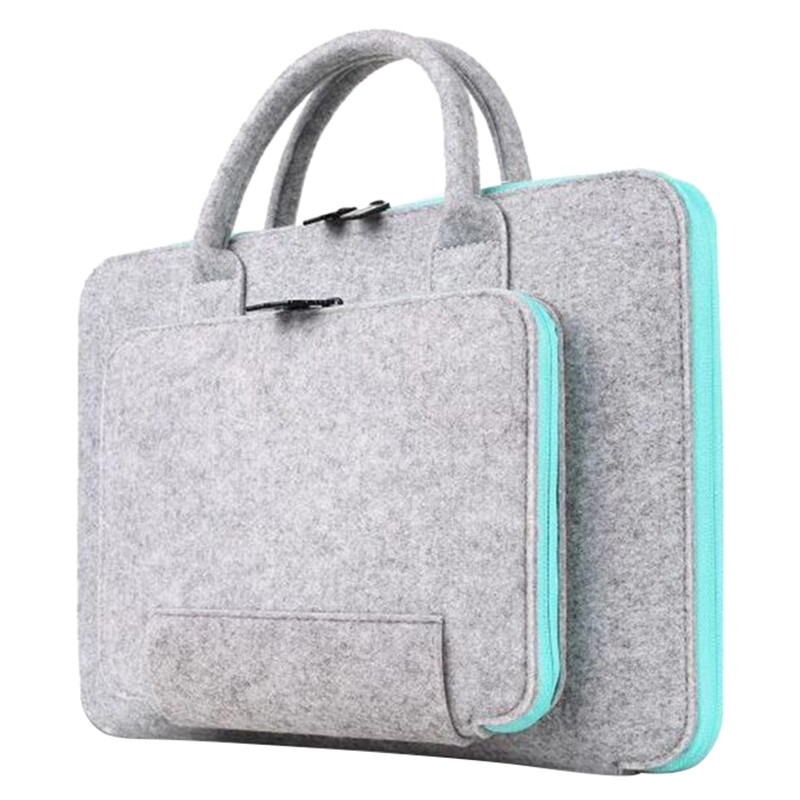 Felt Universal Laptop Bag Notebook Case Briefcase Handlebag Pouch For  Air2959
