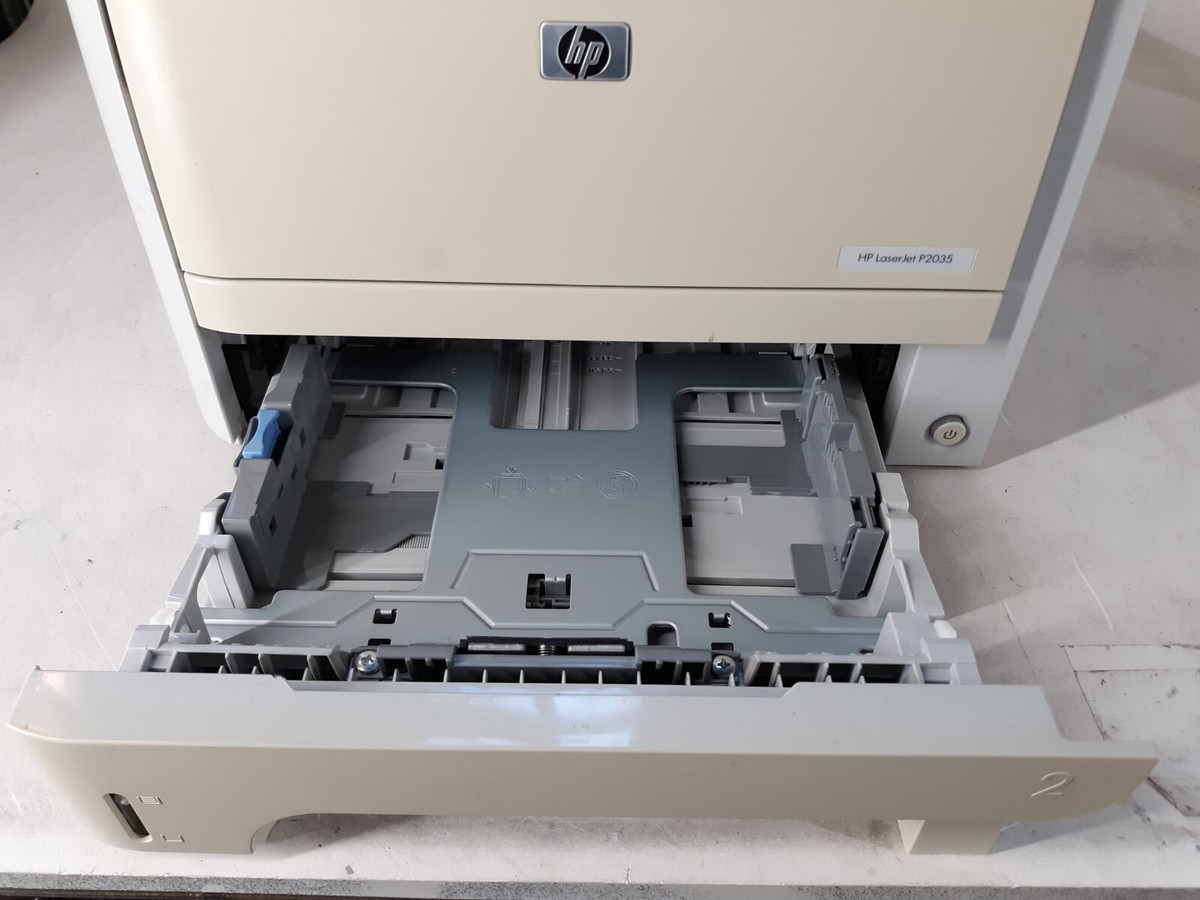 HP LaserJet P2035 Monochrome Laser Printer 18441PC w/ Power Cord