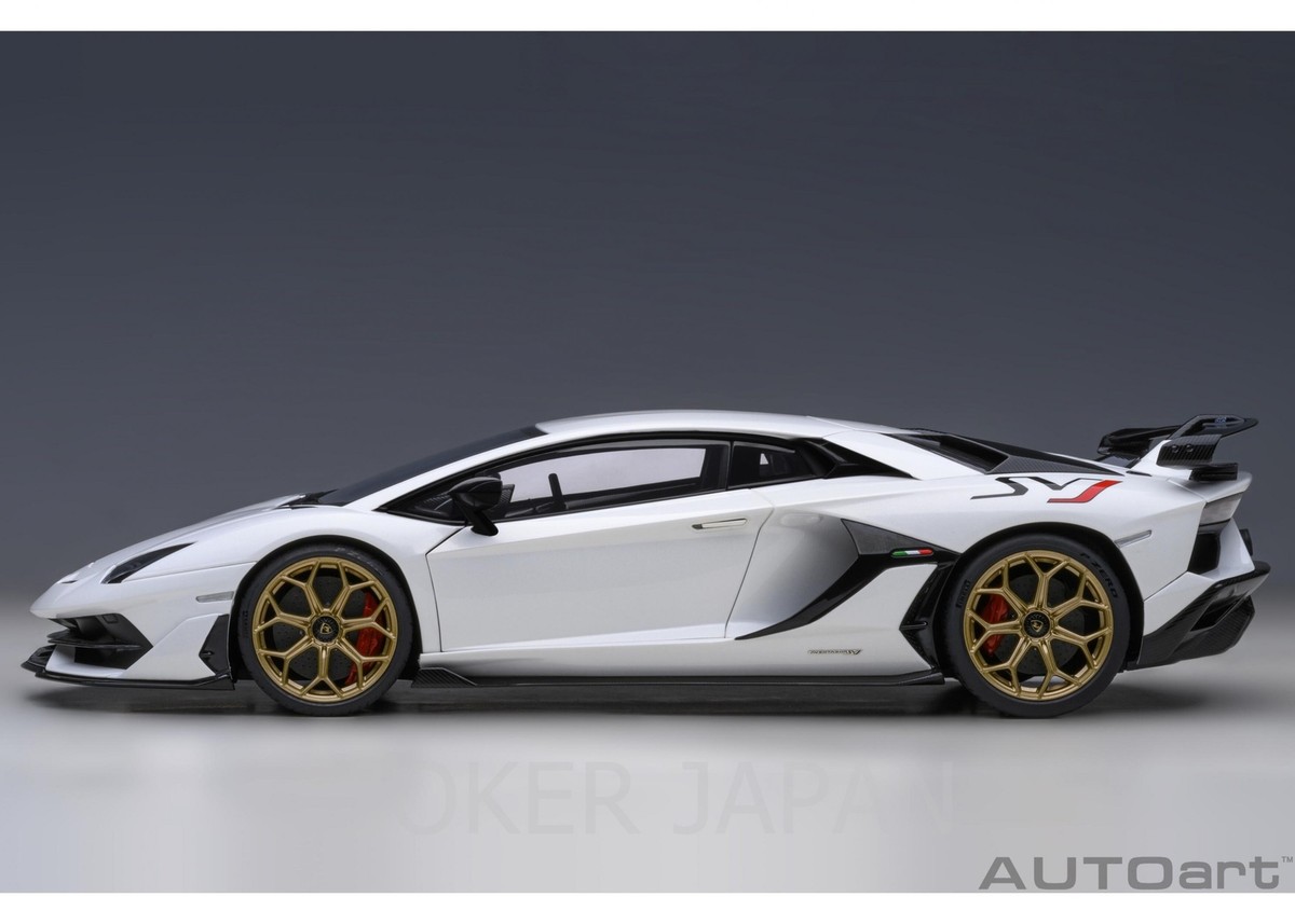 AUTOart Lamborghini Aventador SVJ (Pearl White) 79217 1/18 JDM | eBay