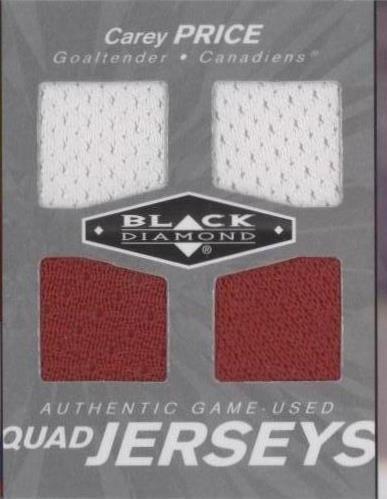2010-11 Upper Deck Black Diamond - Carey Price #QJ-CP - 1 of 1